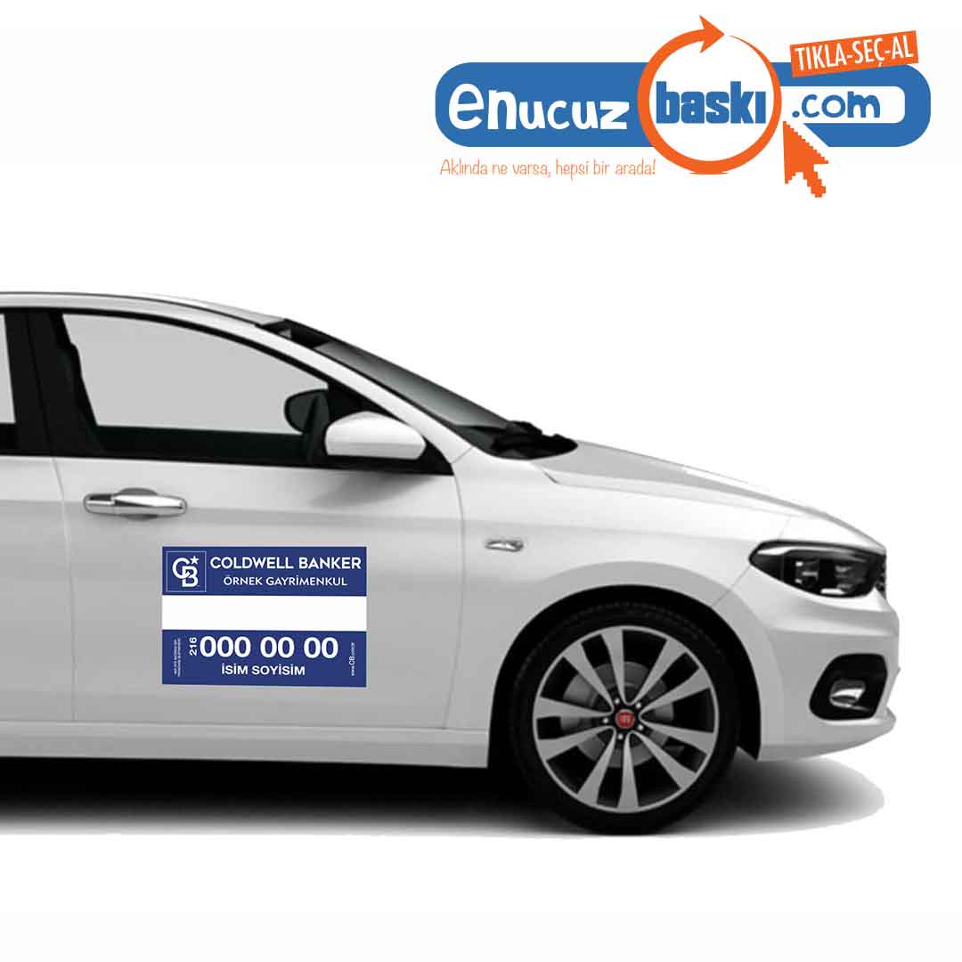 Araç Magnet 60x40 Cm ( 2 Adet )