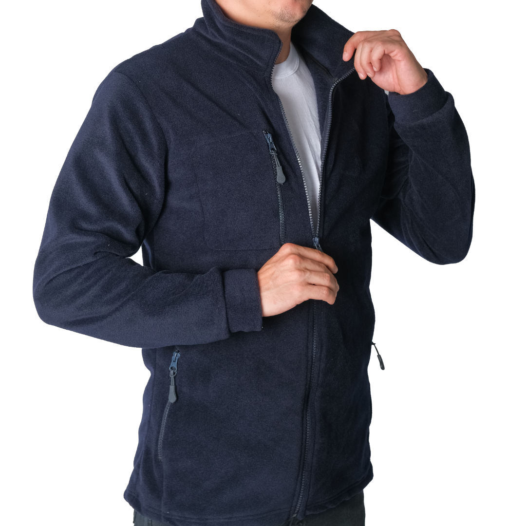 Baskılı Basic Polar Mont 3 Cepli Lacivert Baskılı Basic Polar Mont 3 Cepli Lacivert