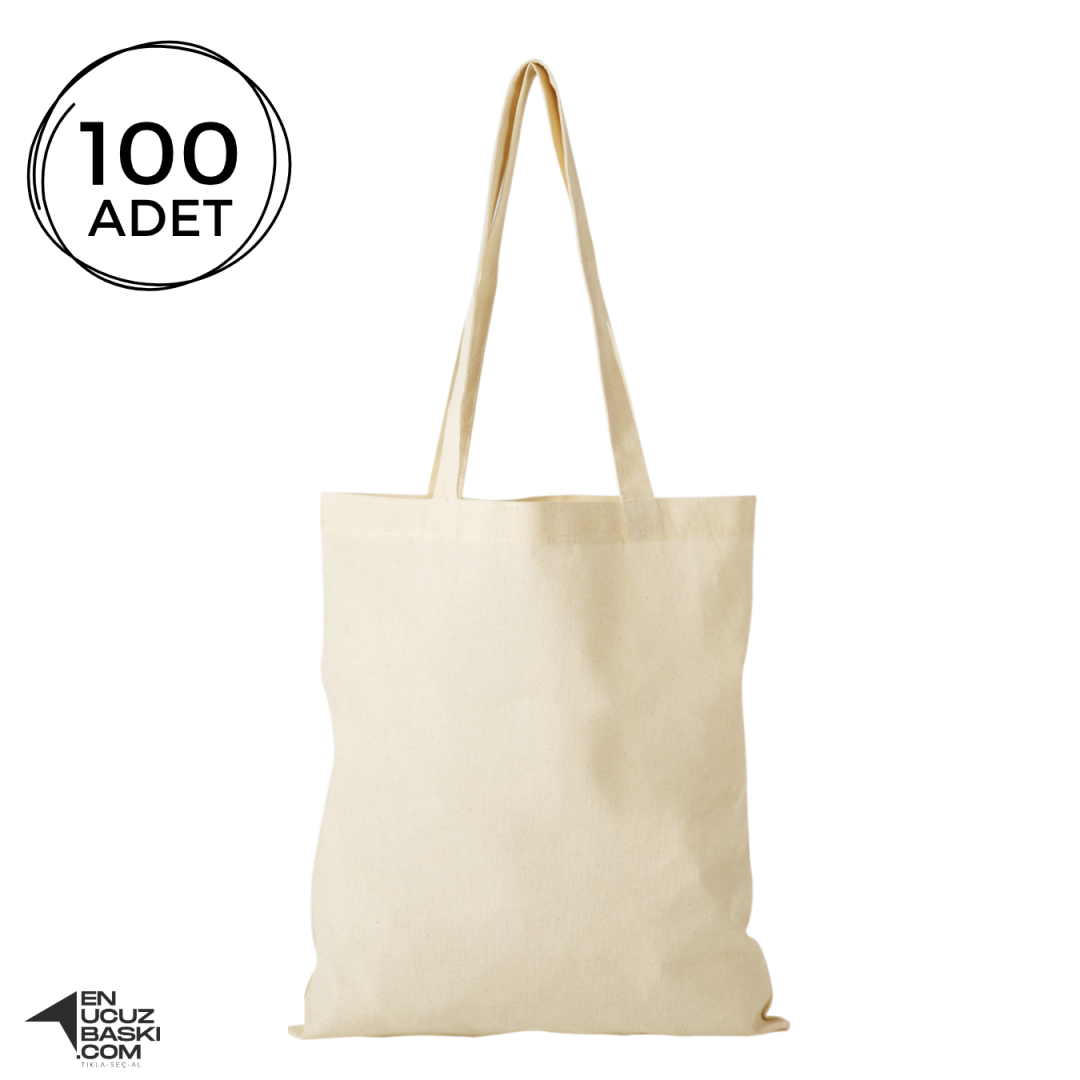 Baskılı Hambez Çanta  Ekonomik 35x40 Cm / 100 ADET