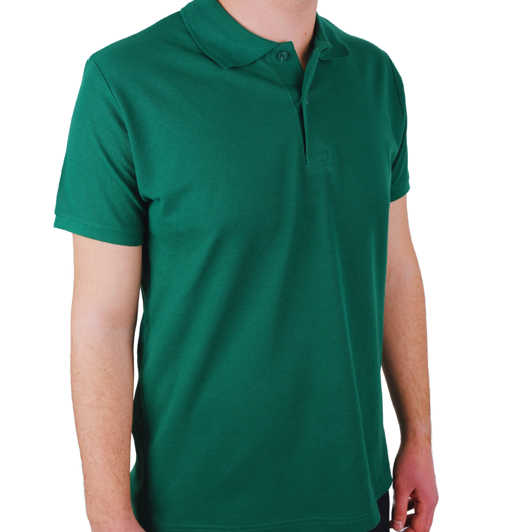 Baskılı Polo Yaka Tişört Premium Koyu Yeşil Baskılı Polo Yaka Tişört Premium Koyu Yeşil