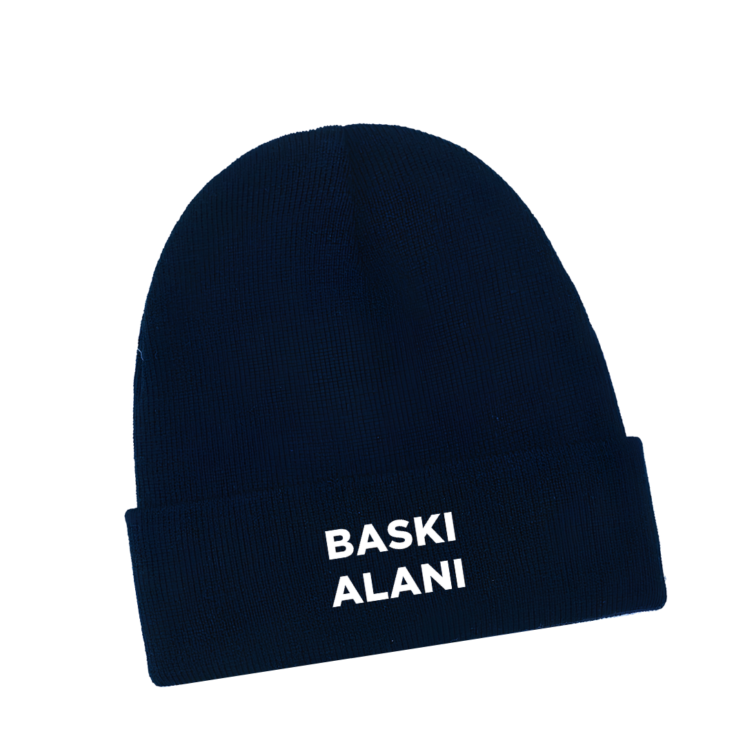 Nakışlı Triko Bere Lacivert / 100 ADET