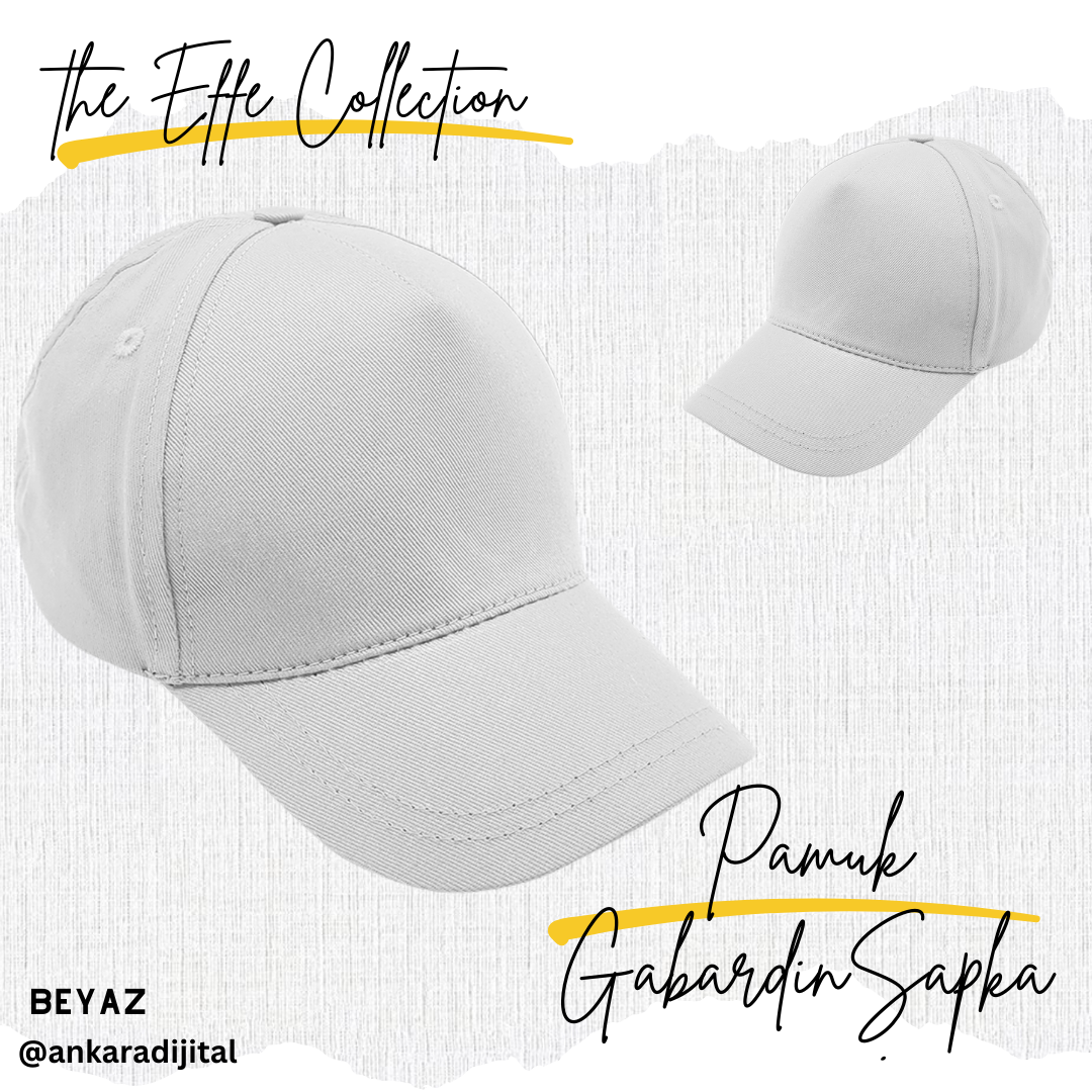 GABARDİN PAMUKLU ŞAPKA