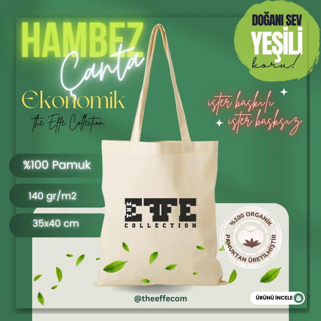 Hambez Çanta  Ekonomik 35x40 Cm