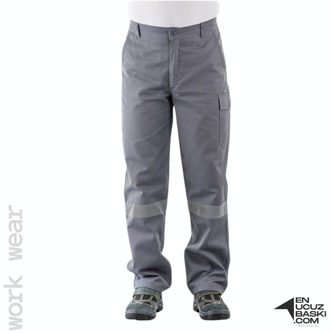 İş Pantolonu Gri - İş Kıyafeti İş Pantolonu Gri - İş Kıyafeti