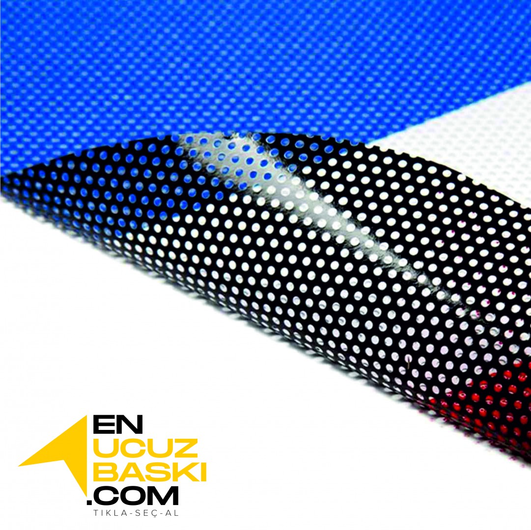 One Way Vision Baskı (delikli Folyo)