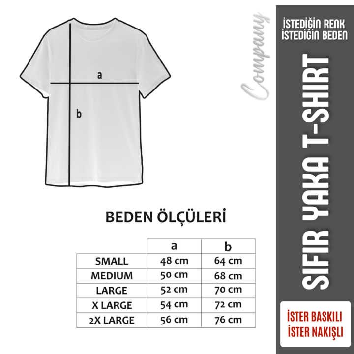 Baskılı V Yaka T-shirt Siyah - Company