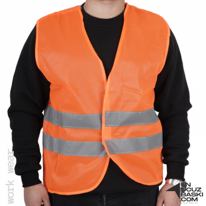 İkaz Yeleği İşçi Turuncu