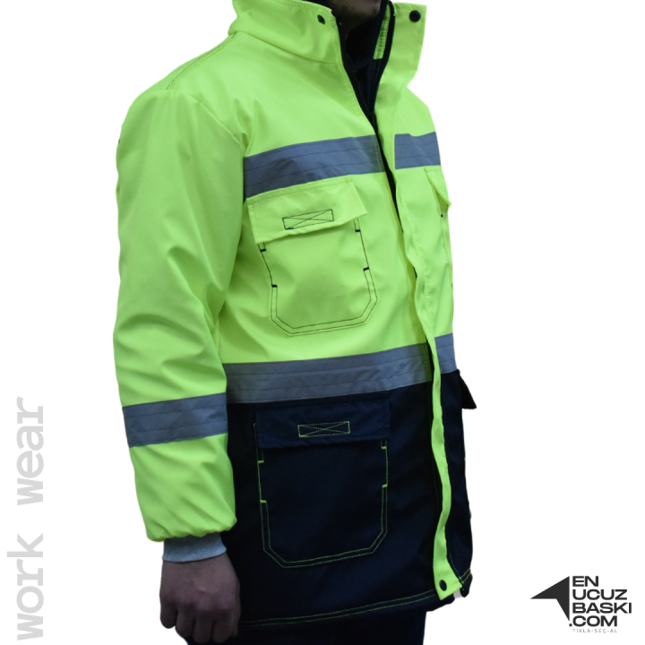 İş Kabanı Oxford Yeşil - İş Kıyafeti