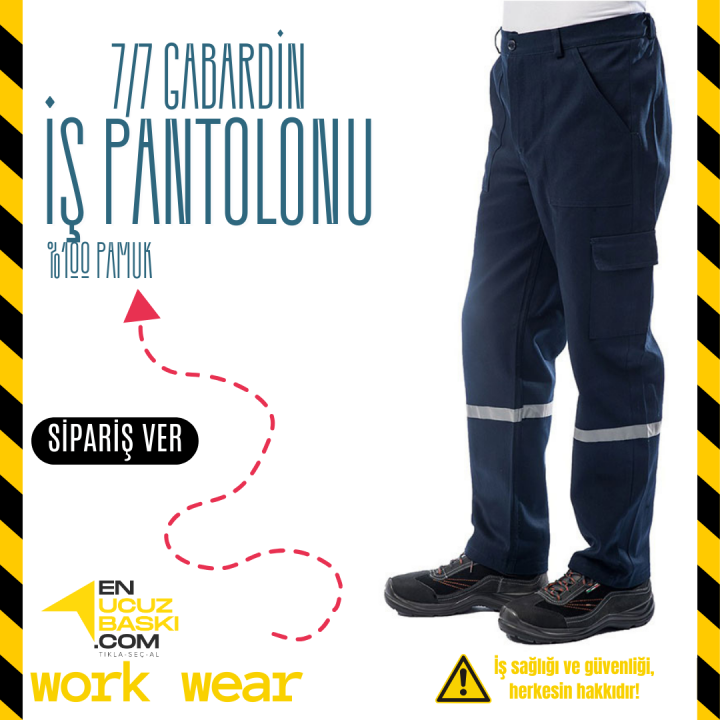 İş Pantolonu Lacivert - İş Kıyafeti