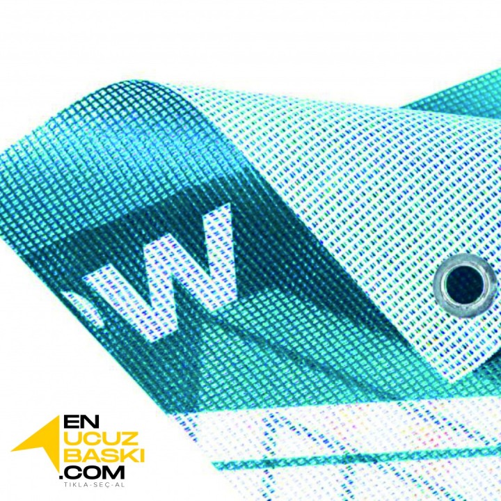 Mesh Vinil (delikli Vinil) Baskı