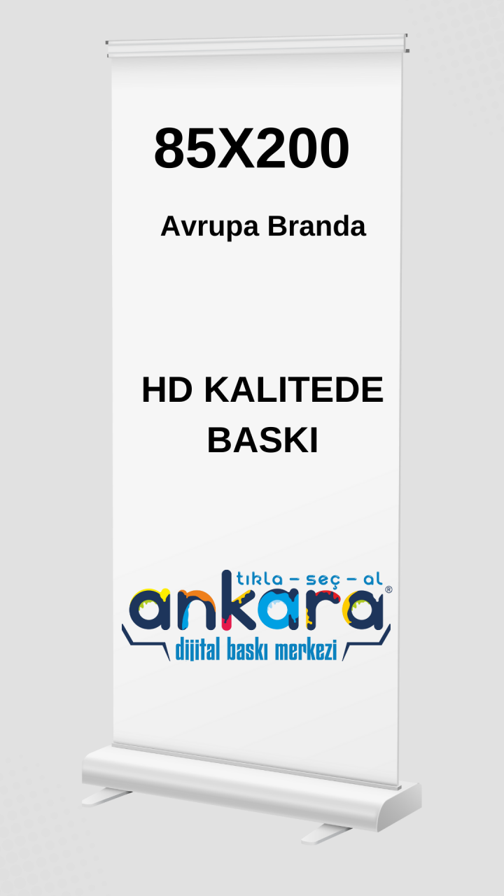 Roll Up Banner (85x200 Cm)